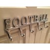 Football Rack 5 Hooks Football Bedroom Medals kit Gown Coat