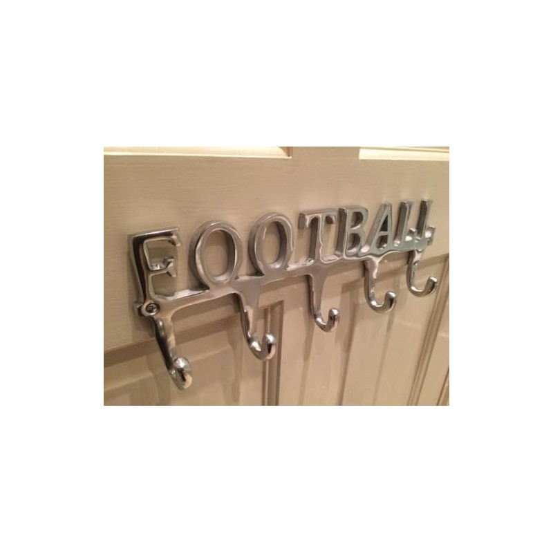 Football Rack 5 Hooks Football Bedroom Medals kit Gown Coat