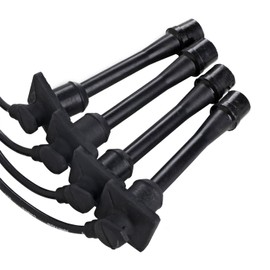 AutoPart T ST-4153 Ignition Spark Plug Wire Set, 5mm, 4 Pcs, for 1993-1997 Geo Prizm, Toyota Corolla