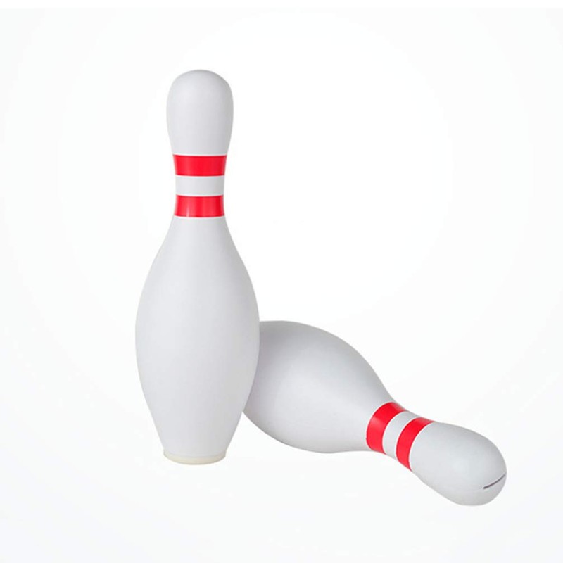 Garneck Bowling Pin Piggy Bank - Unique Plastic Coin Bank