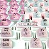 Zooplan 80 Pcs Self-Adhesive PC Keyboard Keys for Long Nails