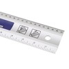 Aluminum Straight Edge Ruler with Handle Bubble Metal Centimeter Inch
