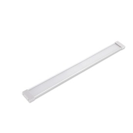 Raycharm RV Trailer Interior LED Scene Light 34.3" x 2.9", 6000K Cool-White Even Diffused Beam, High Light-Output Low Ampere, Compact for Limited Space Mount, 12V/24V DC, On/Off Touch Switch, 1-Pack