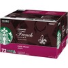 Starbucks French Roast Coffee K-Cup Pods, Dark Roast Ground Coffee