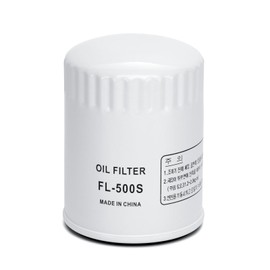 FL500S Oil Filter (1-Pack) for 2011-2016 Ford F-150 & Mustang 5.0L V8 - OEM Quality, 3/4"-16 NC Thread Size