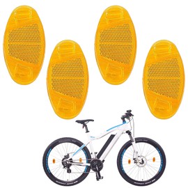 Bicycle Spoke Reflectors - Set of 4, Reflectors Bicycle, Cat's Eyes Bicycle, Bicycle Reflectors, Cat Eyes for Children, Spoke Cat Eyes, Reflector Bicycle for All Standard Wheel Sizes