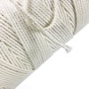 eJoyce 3 mm x 109-yards Macrame Cord Natural Soft Cotton