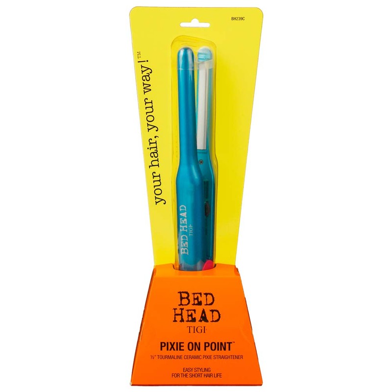 Bed Head Pixie 1/2" Straightener| Ideal for Short Hair, Bangs