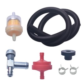 33/64" GX240 Fuel Hose Filter Gas Tank Shut-Off Valve Grommet Bushing 3000 5000 6250 for Watts Craftsman for Coleman Powermate Maxa Generac for Honda GX240 Generator Snapper Snowblower Snow Thrower