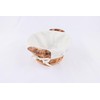 Chattels Round Bread Serving Table Basket with wooden handles and
