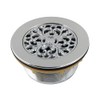 Kingston Brass BSFT4131 Watercourse 4-1/4" Round Brass Shower Base Drain,
