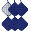 Pot Holders Cotton Made Machine Washable Heat Resistant Potholder, Pot