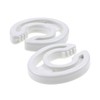 Dreambaby Door Stopper EZY-Grip Finger Pinch Guard, 2 Pack, White