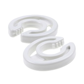 Dreambaby Door Stopper EZY-Grip Finger Pinch Guard, 2 Pack, White