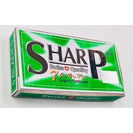 35 Sharp 7AM Super Platinum Razor Blades