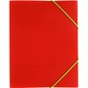Grafoplás Folder A5 Rubber and Flaps, Red