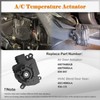 HVAC Heater Blend Door Actuator with Gear Compatible with 2011
