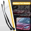 1 Pair Windshield Wiper Arm Compatible with Ford Escape 2013-2019