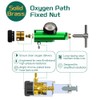 Oxygen Regulator for Oxygen Cylinder CGA 870 Connection, 0-15 LPM,