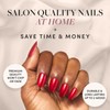 Glamnetic Press On Nails - Cherry Glaze | Short Round