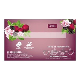 Hierbas para infusión Therbal ciruela 25 sobres de 2 g c/u