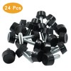 Zorveiio 24 Pcs M6 Furniture Leveling Feet Adjustable Table Levelers