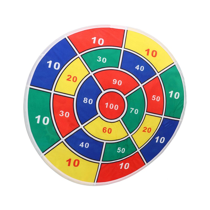 Sticky Ball Board Foldable Dart Board with LED 8 Mode