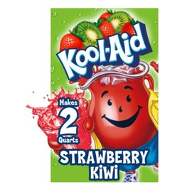 Kool-Aid Unsweetened Caffeine Free Strawberry Kiwi Zero Calories Powdered Drink Mix 192 Count Pitcher Packets