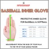 Spider Grip Baseball Inner Glove (Silver, 25[XL])