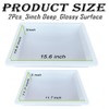 Large Epoxy Square Table Mold 15.6 * 15.6 * 3