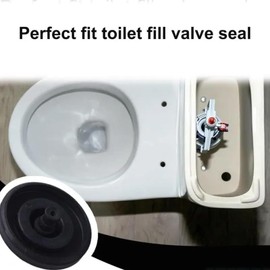 2pcs Multi Pressure Water Tank Ball Valve Diaphragm Gasket, Durable Rubber Sealing Diaphragm, Suitable for Replacing Rubber Seals in Toilet Filling Valves