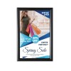 M&T Displays Window Snap Poster Frame Photo Holder Aluminum Profile