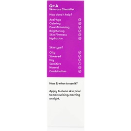 Q+A Sérum Equilibrante de Ácido Azelaico, con Zinc PCA para Minimizar Poros y Antioxidantes para una Piel más Fresca y Suave, 30ml.