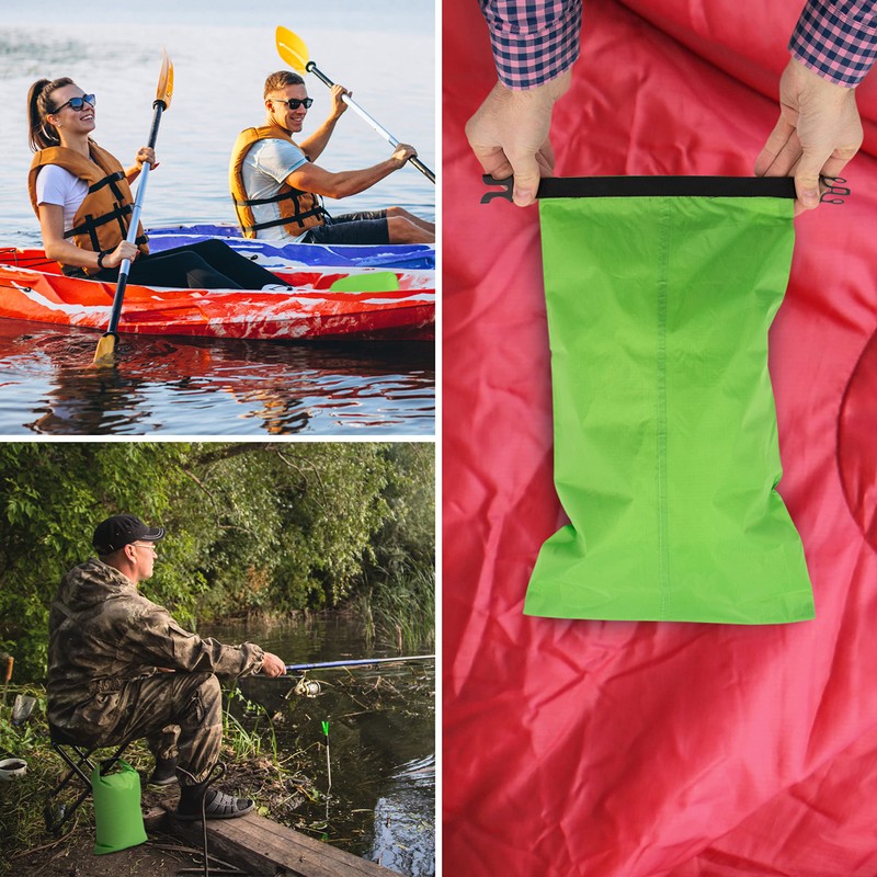 Milestone Camping Dry Sacks (Packof 3) - Green