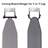 ZHMY Ironing Board Hanger Wall Mount, Ironing Board Holder for