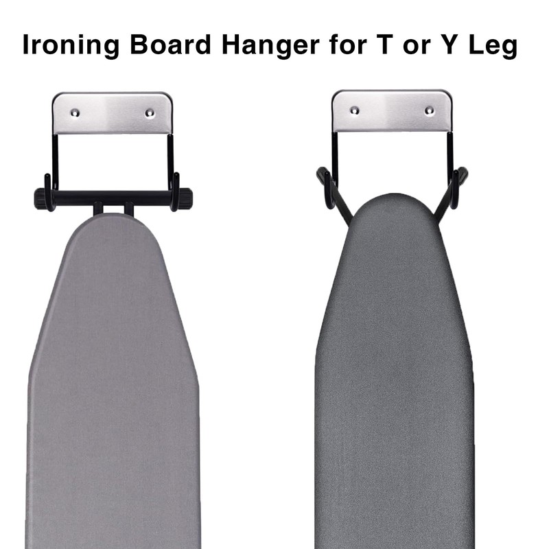 ZHMY Ironing Board Hanger Wall Mount, Ironing Board Holder for