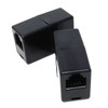 DRUT 2pcs RJ12 (RJ11) 6P6C 6 Pin Female Coupler Adapter