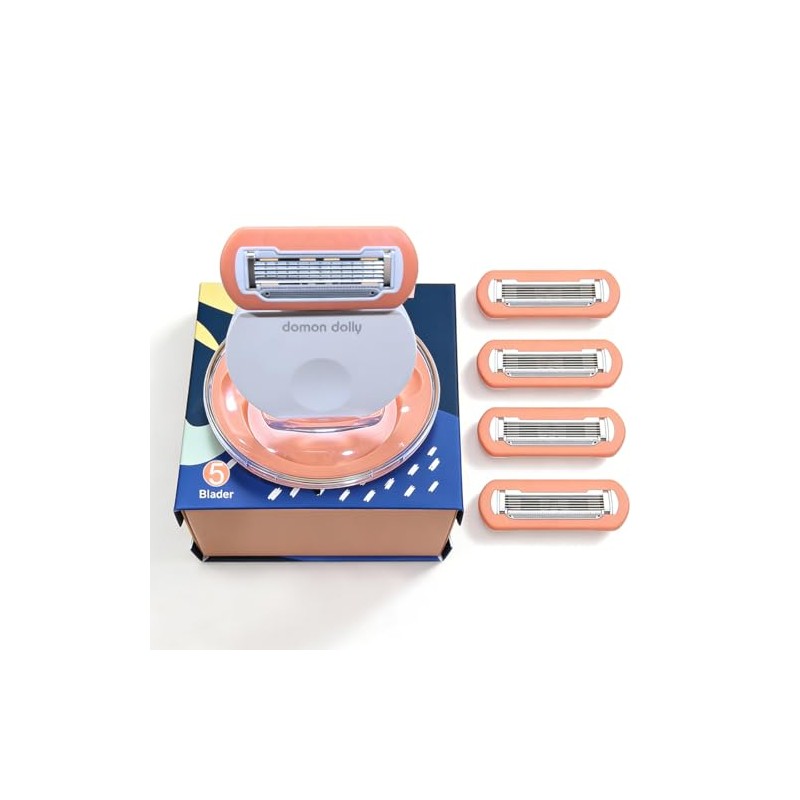 Maquinilla de afeitar de viaje para mujer de 5 hojas