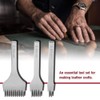 Professional Leather Craft Punch Tool (2/5/10) - Angled Chisel Tool