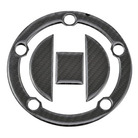 Daytona 97345 Motorcycle Anti-Scratch Seal Tank Cap Potting Type Suzuki 1 (VStrom 250 etc.) Carbon Style