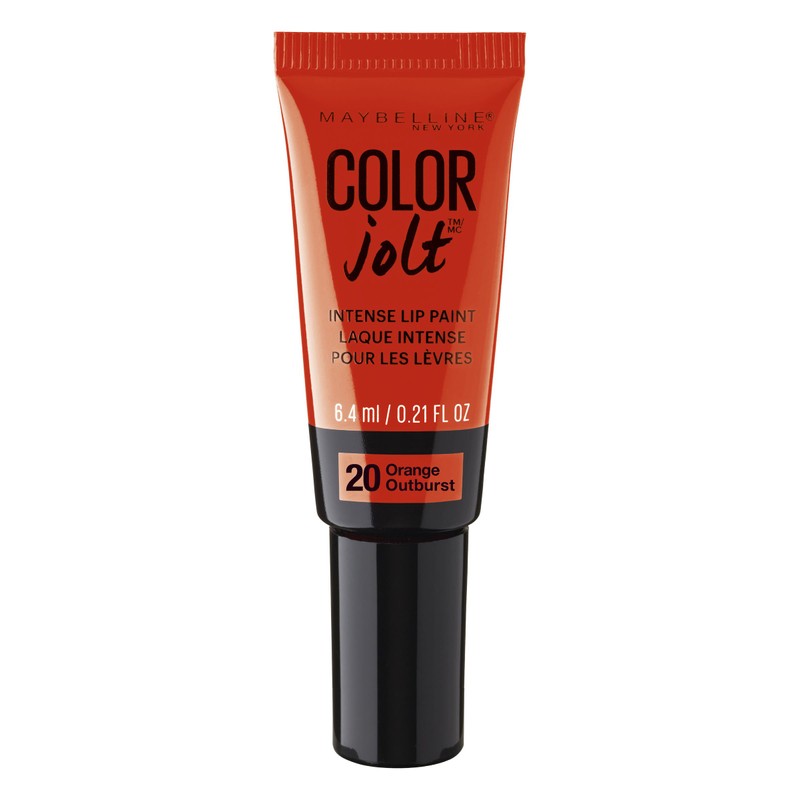 Maybelline Lip Studio Color Jolt Intense Lip Paint, Orange Outburst,