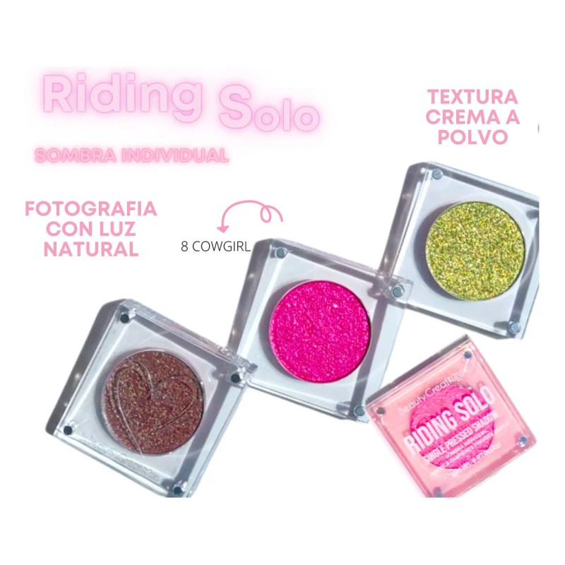 Sombra Individual Riding Solo Single Shadow Beauty Creations Sombra CowGirl