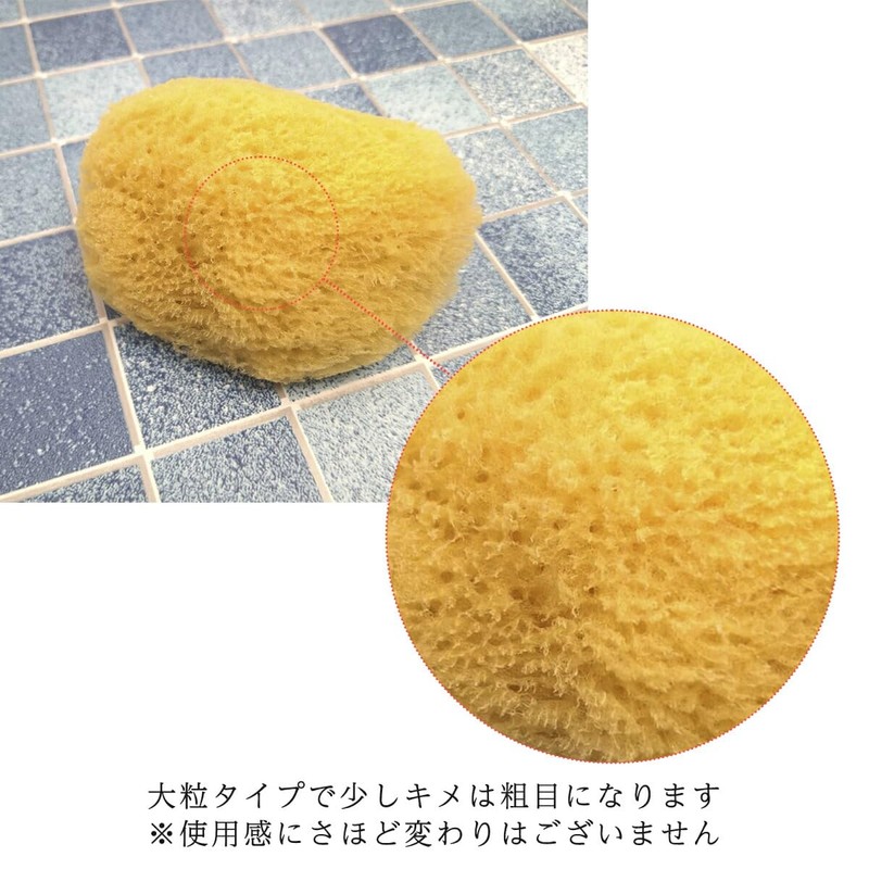 Natural Sea Cotton Sponge, Large, Approx. 2.0 - 2.4 inches