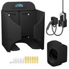 EVPEIWE EV Charger Holder, Wall-Mount Connector Nozzle Holster Dock for