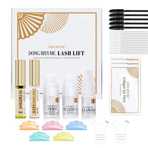 DONG RHYME 2025 Upgraded Lash Lift Kit - 2 in