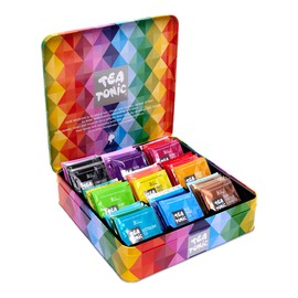 Tea Tonic Mini Gourmet Tea Chest, 33 Tea Bags