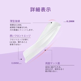 Saviland Nail Tips, Ultra Thin, 480 pcs, Sanded, Clear Matte Nail Tips Set, Natural Fit, 15 Sizes, For Beginners, Nail Length & DIY 02..