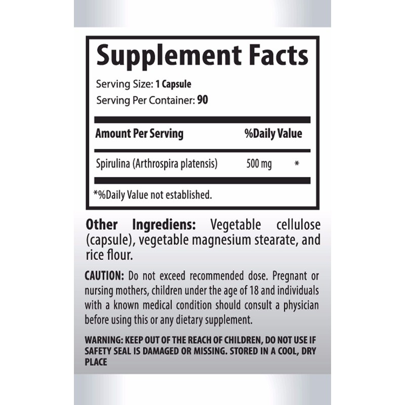 PRIVATE LABEL Parasite pills - ANTIPARASITE – SPIRULINA COMBO -