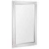 Empire Art Direct Modern Stepped Rectangle Wall Mirror for Vanity