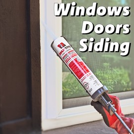 MaxTite 720 Series White 100% Professional Grade All-Purpose RTV Silicone Sealant (Case of 12)